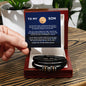 To My Son - Forever Love Bracelet - From Mom - Always Remember