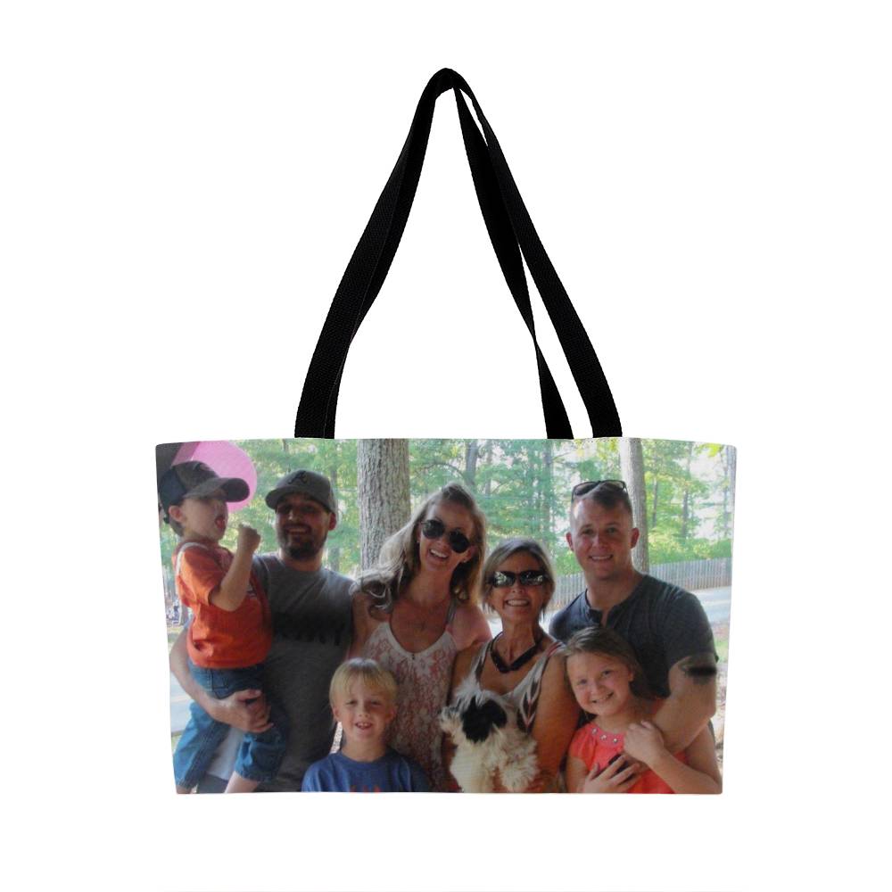 Weekender Tote Bag - Sample- You can design, message, monogram