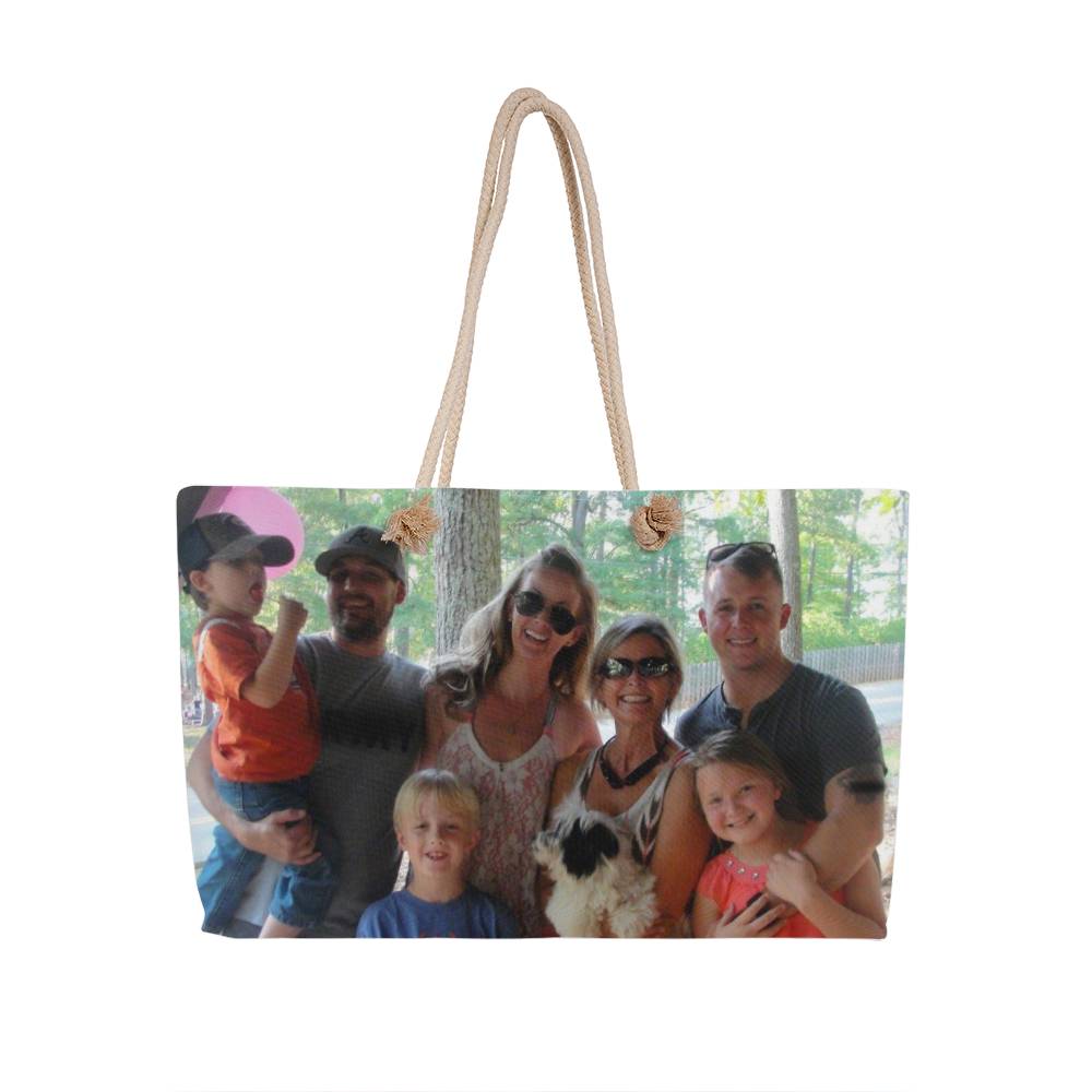Weekender Tote Bag - Sample- You can design, message, monogram