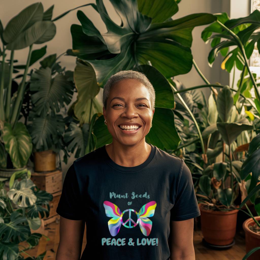 Plant Seeds of Peace & Love - Unisex T-Shirt