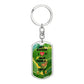 Hey BaeBae - I love you more than a monkey loves bananas - Keychain