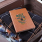 BELIEVE YOU CAN and YOU'RE HALFWAY There - Vegan Leather Journal