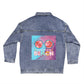 Life is better at the beach oversized Women's denim shirt  - for the cool breeze in the evening!!
