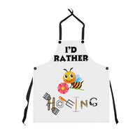 Load image into Gallery viewer, I&#39;D RATHER 🐝 HOEING APRON

