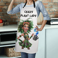 Load image into Gallery viewer, Crazy Plant Lady Apron - Keep everyone laughing with this apron!
