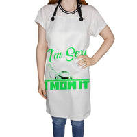 Load image into Gallery viewer, Gardening Lovers Apron - I&#39;m Sexy and I MOW IT
