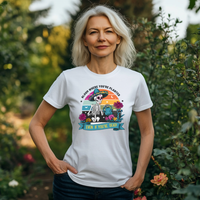 Load image into Gallery viewer, BLOOM WHERE YOU&#39;RE PLANTED   EVEN IF YOU&#39;RE DEAD Unisex T-Shirt
