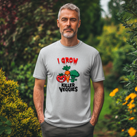 Load image into Gallery viewer, I GROW KILLER VEGGIES UNISEX T-shirt
