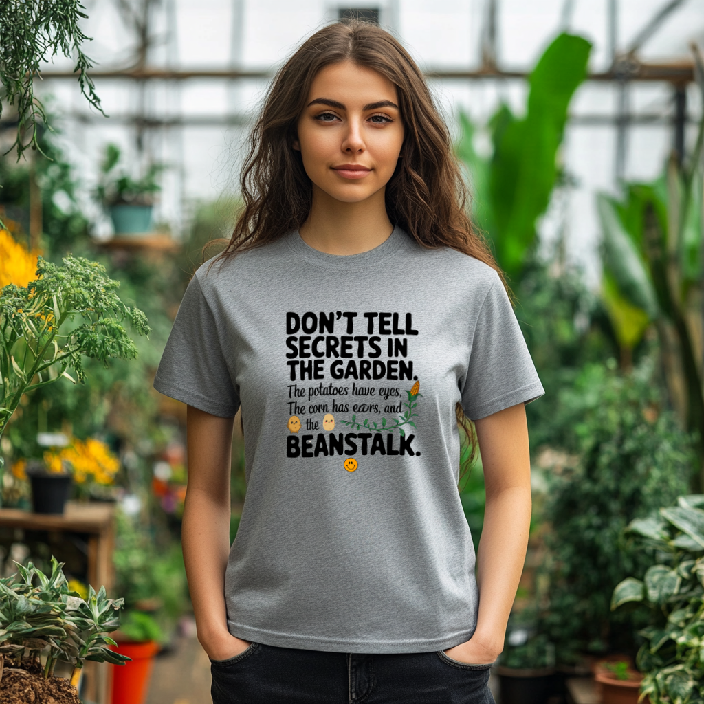 DON'T TELL SECRETS IN THE GARDEN UNISEX T-shirt